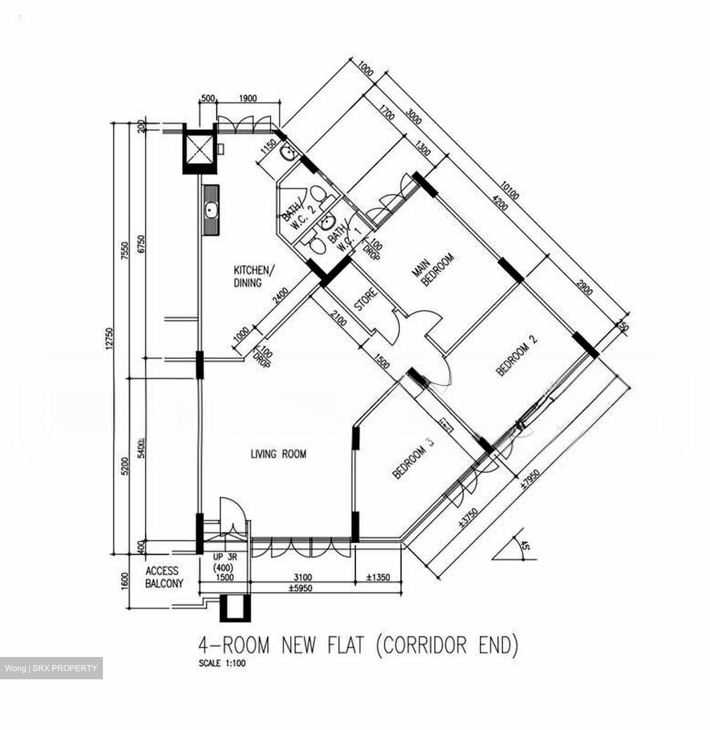 Blk 236 Yishun Ring Road (Yishun), HDB 4 Rooms #555592861